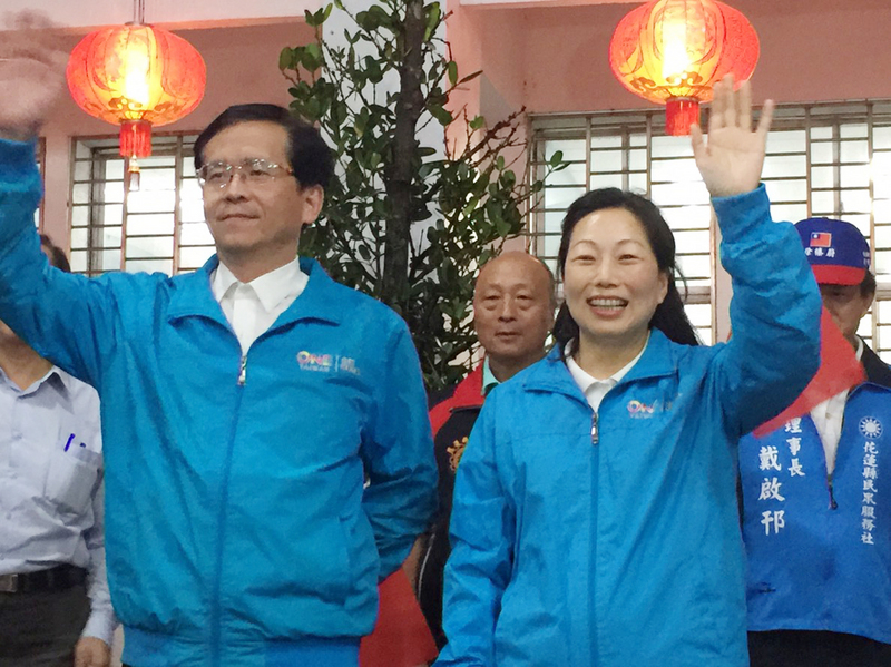 Kandidatin Hsu Wen-wen vom Landkreis Hualien