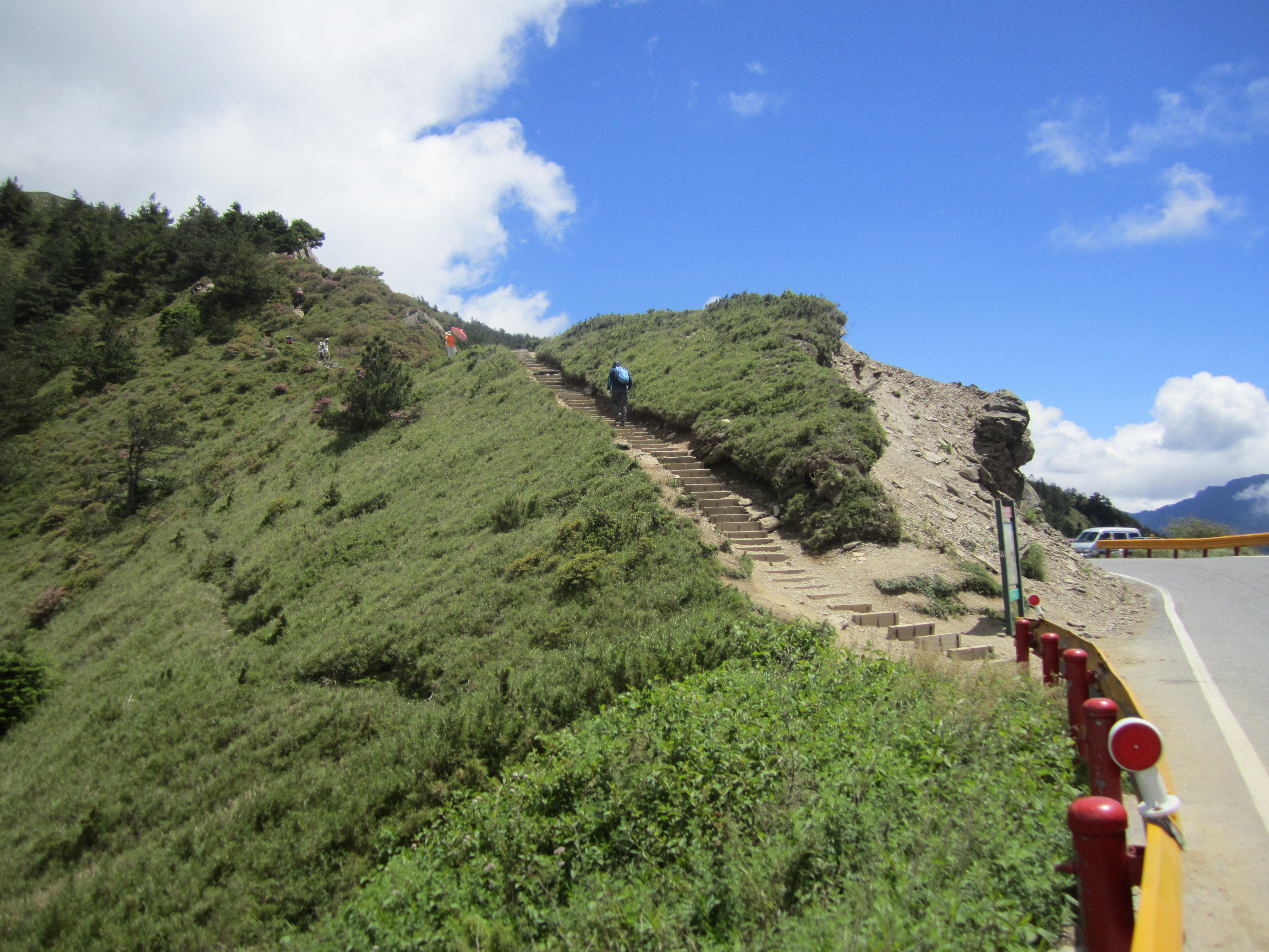 Bergwanderung am Hehuan Shan