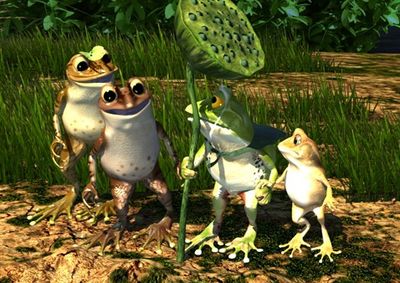 3D-Animationsfilm Frogville