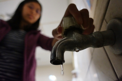 Exportentwicklung Februar - Wasser-Recycling-Projekte - LED-Stra