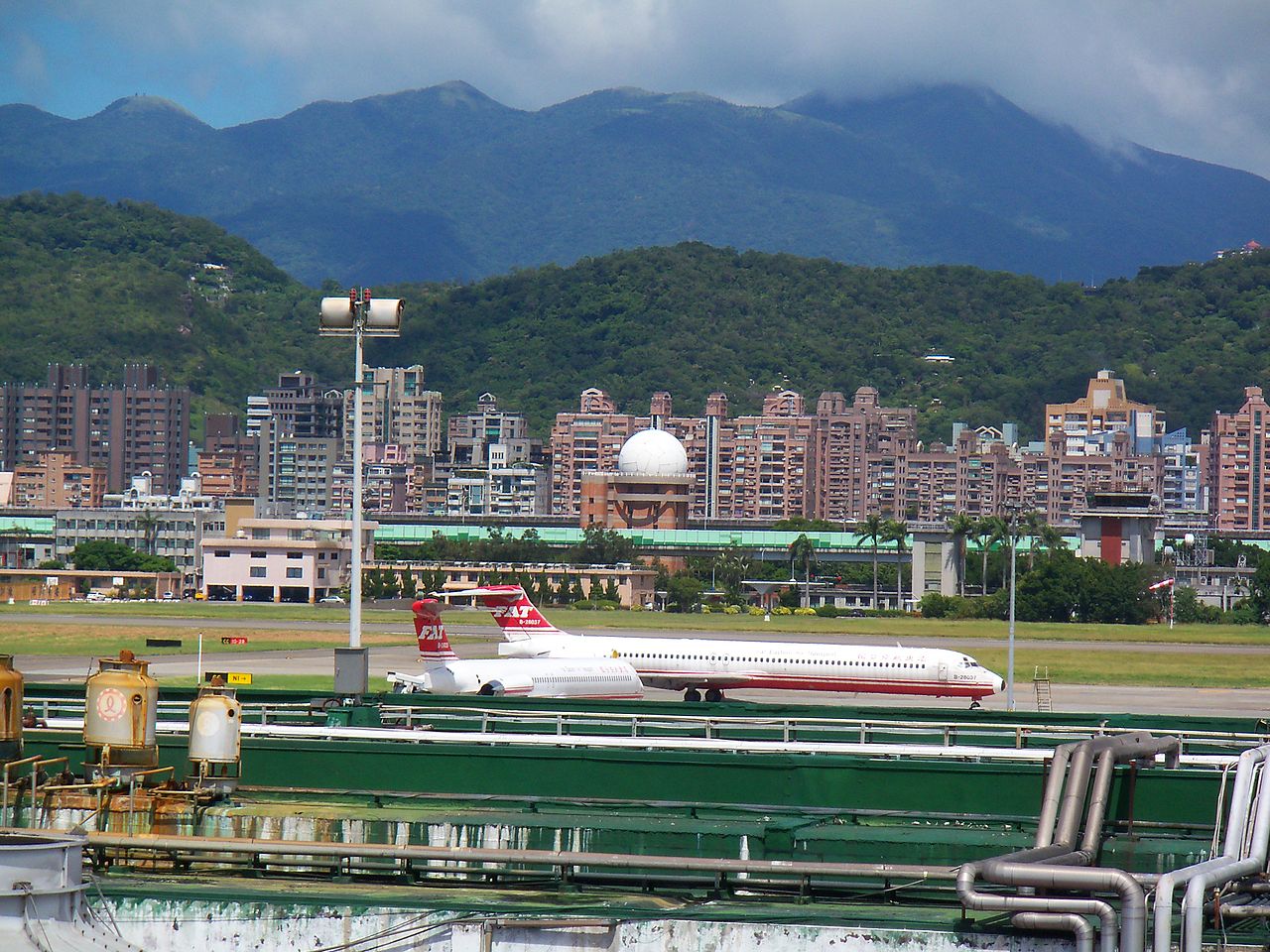 Der Taipeier Songshan-Flughafen