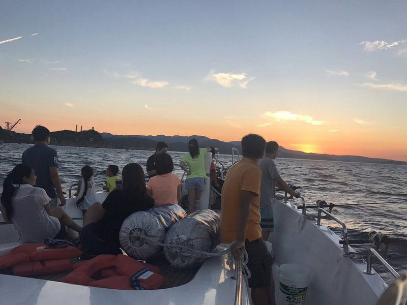 Nachtangeln vor Taiwans Nordküste