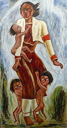 Shiotsuki Tohos Ureinwohnerportraits
