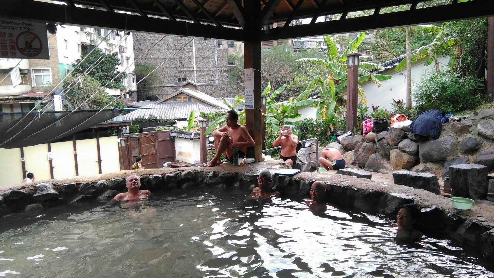 Heiße Quellen in Taiwan