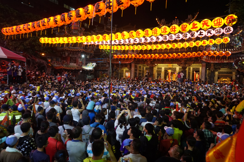 Mazu Prozession des Dajia Jenn Lann -Tempels Mazu Prozession des Dajia Jenn Lann -Tempels