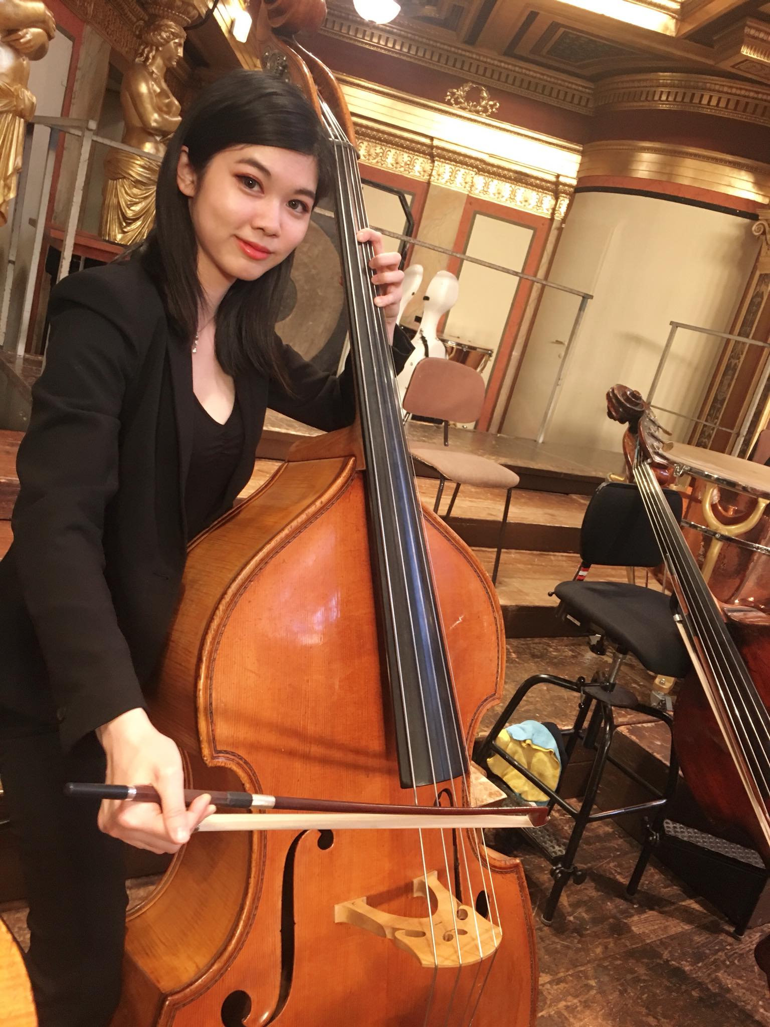 Interview mit der Kontrabassistin Lin Chia-Chen