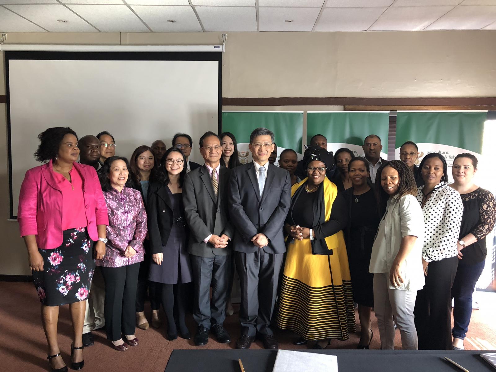 Zusammenarbeit zwischen Taiwan und Südafrika