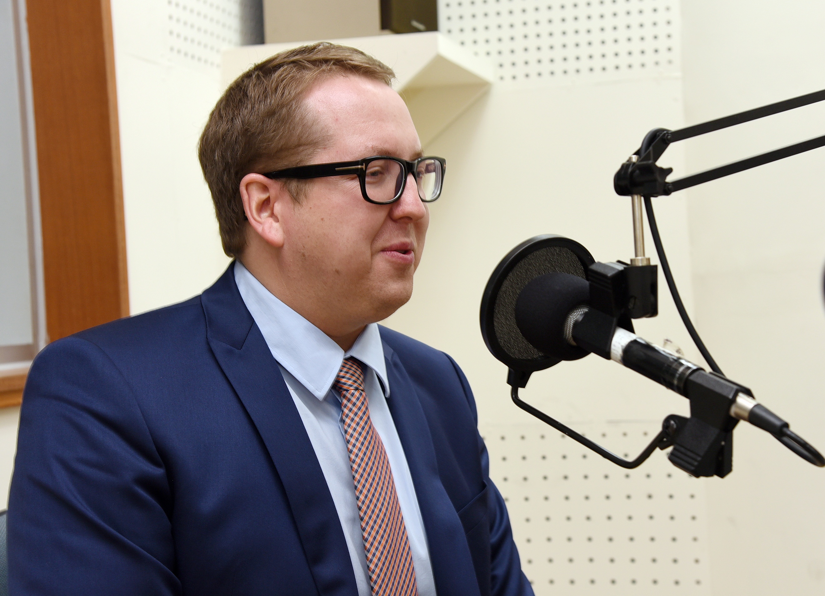 JU-Delegation in Taipei: Tom Unger im Gespräch