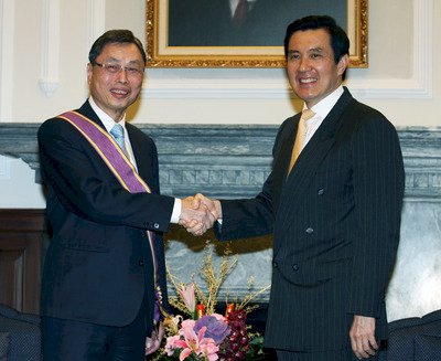 Ex-SEF-Vize Kao Koong-lian geehrt