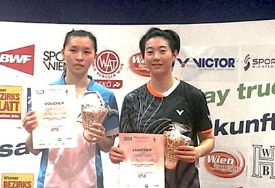 Taiwanische Badminton-Spieler stark im Austrian International Challenge in Wien