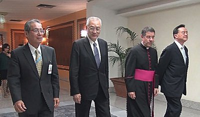 Vizepräsident Wu Den-yih besucht Vatikan