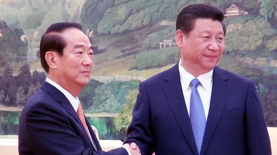 PFP-Vorsitzender James Soong trifft Chinas Staatspräsidenten Xi Jinping