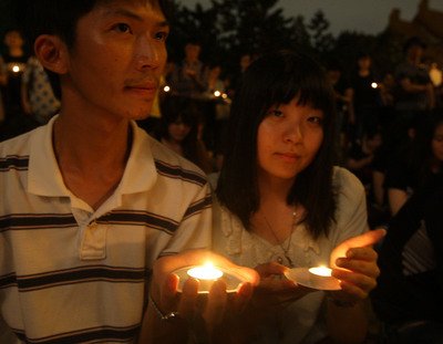 Taiwaner gedenken Opfern des Tiananmen-Massakers