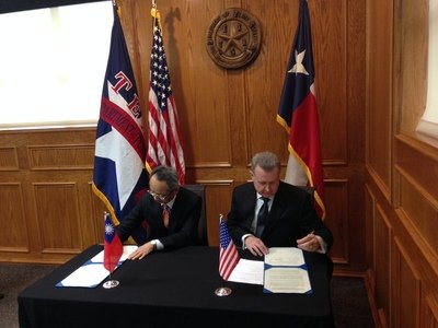 Taiwan und Texas unterzeichnen Führerscheinvereinbarung