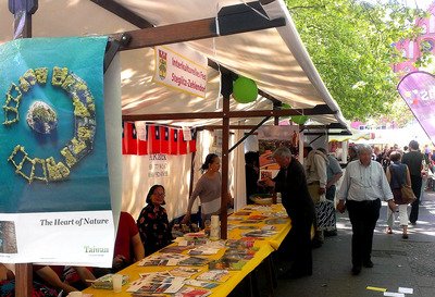 Taiwans Frauenverein auf dem Karneval der Kulturen in Berlin