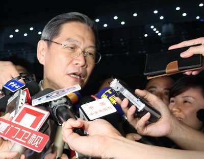 Vorsitzender des Taiwanbüros Chinas wird morgen in Taiwan erwartet