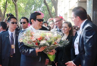 Präsident Ma auf Heimreise nach Taiwan