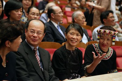 First Lady Chow Mei-ching in Japan eingetroffen