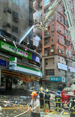 Zwei Tote durch Gasexplosion in Hsindian
