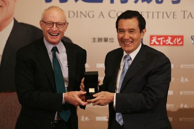 Präsident Ma für stärkere Institutionalisierung der Beziehungen mit China