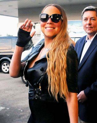 Mariah Carey in Taiwan eingetroffen