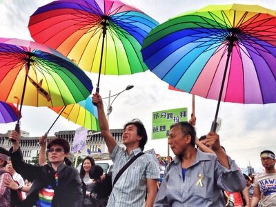 Tausende bei Pride Parade in Taipei
