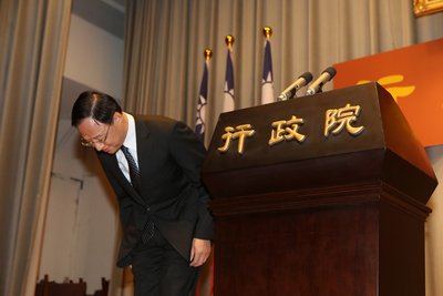 Rücktritt von Premier Jiang Yi-huah nach Lokalwahlen