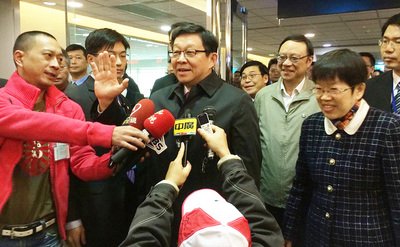 Chinas Top-Unterhändler zu Besuch in Taiwan