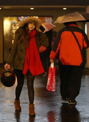 Luftverschmutzung zum Jahresende durch Sturm aus China