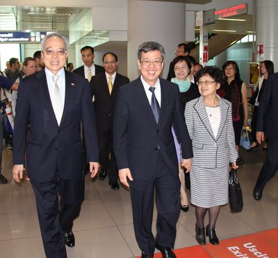 Vizepräsident Chen besucht den Vatikan