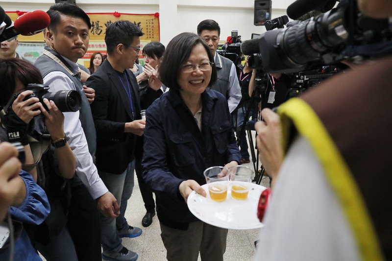 Präsidentin wirbt für Tourismus in Hualien