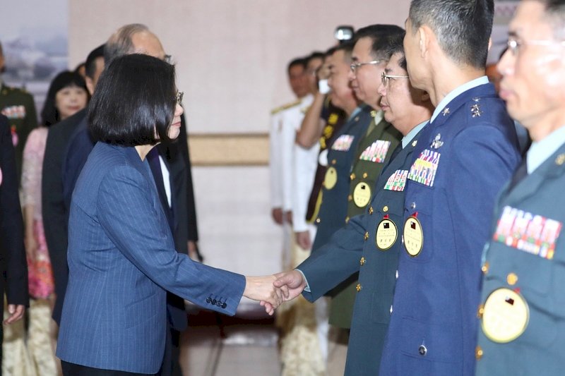 Tsai bei Ernennung neuer Generäle: Militärpensionsreform war “historische Aufgabe”