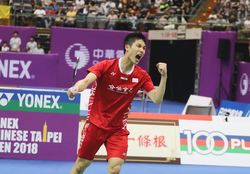 Zweiter Platz für Badminton-Profi Chou in Dänemark
