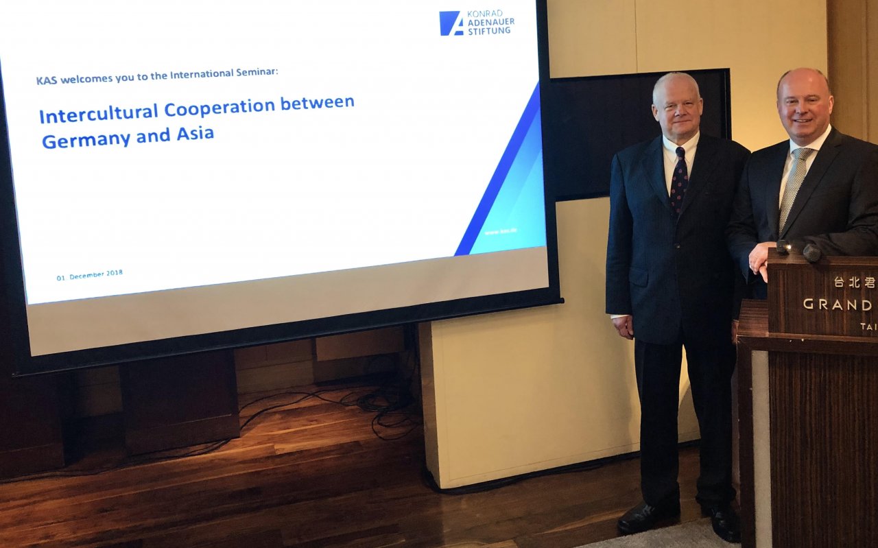 Seminar der Konrad-Adenauer-Stiftung in Taipeh