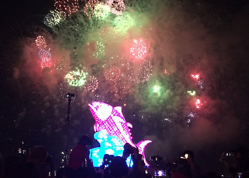Taiwan-Laternenfest in Pingtung