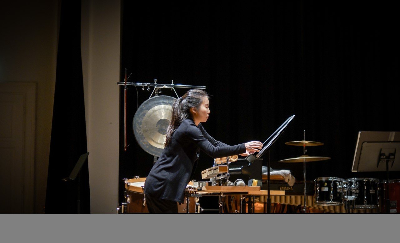 Musikstudentin Ching-Wen Liu in Bremen