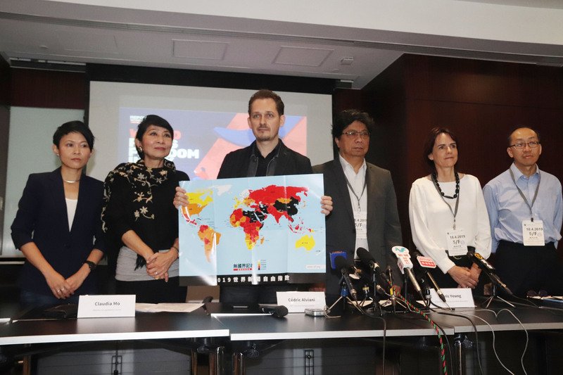 Die Situation der Pressefreiheit in Hongkong