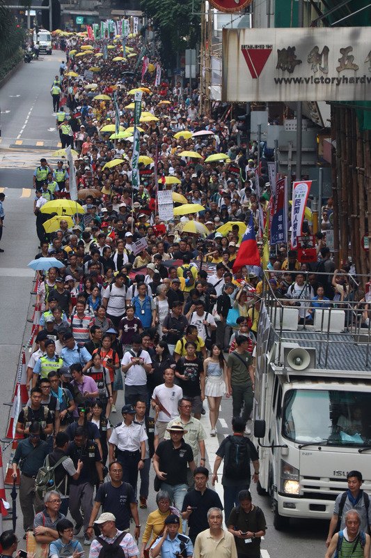 Die politischen Entwicklungen in Hongkong