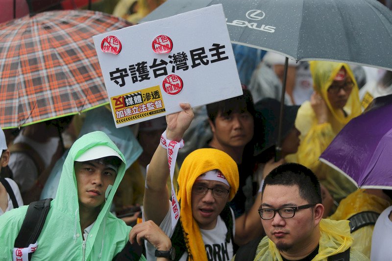 Hongkonger Proteste und Einfluss Chinas auf Taiwans Medien