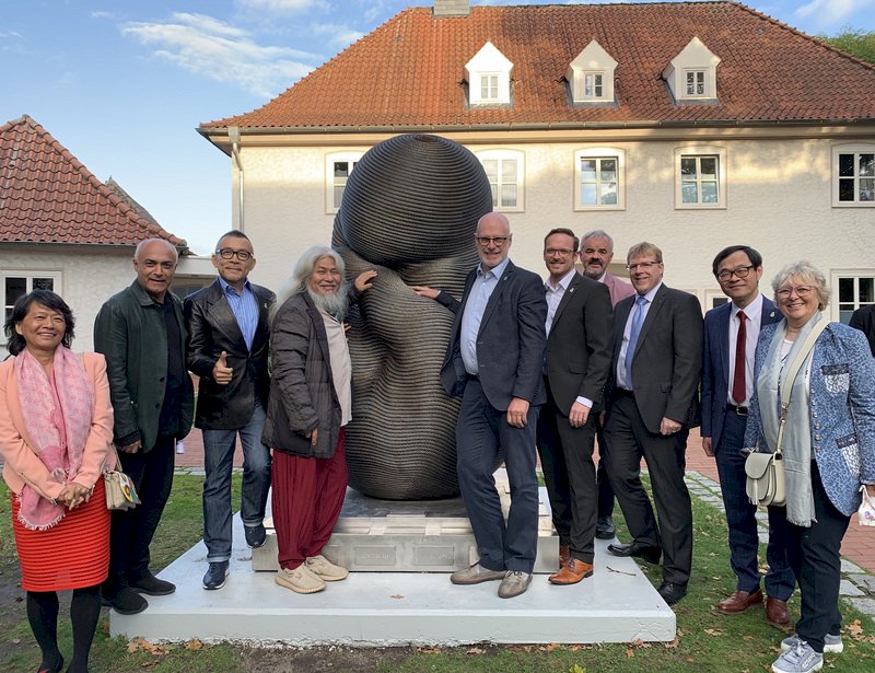 Kang Muxiangs 'Unendliche Weisheit'  bleibt in Diepholz