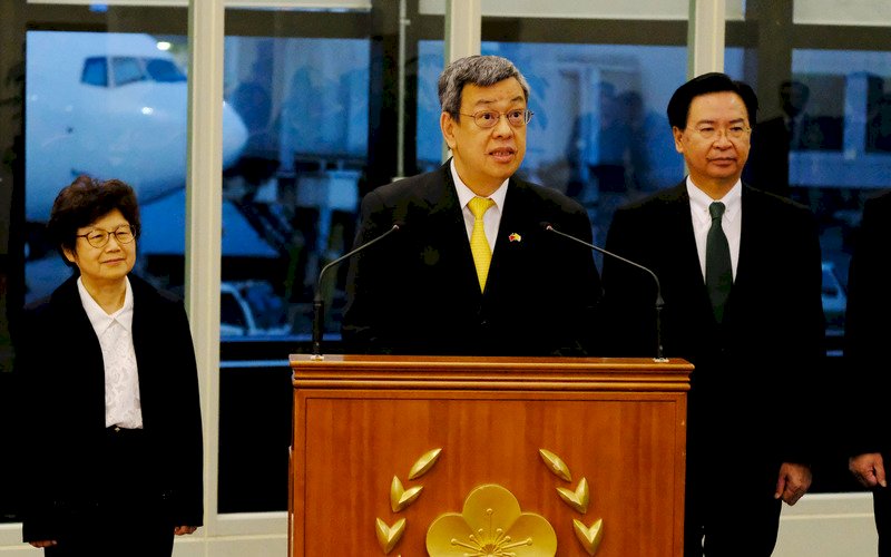 Vatikan-Besuch von Vizepräsident Chen