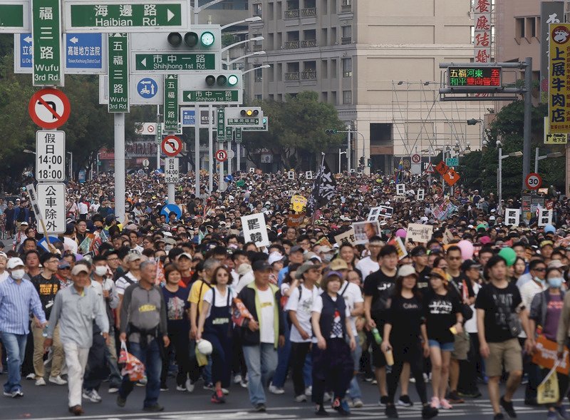 Großkundgebungen in Kaohsiung