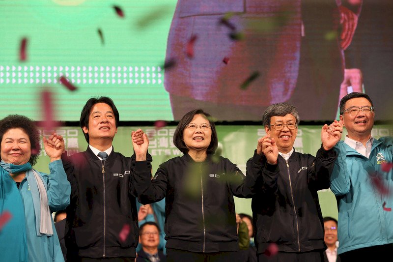Präsident Tsai Ing-wen ist wiedergewählt