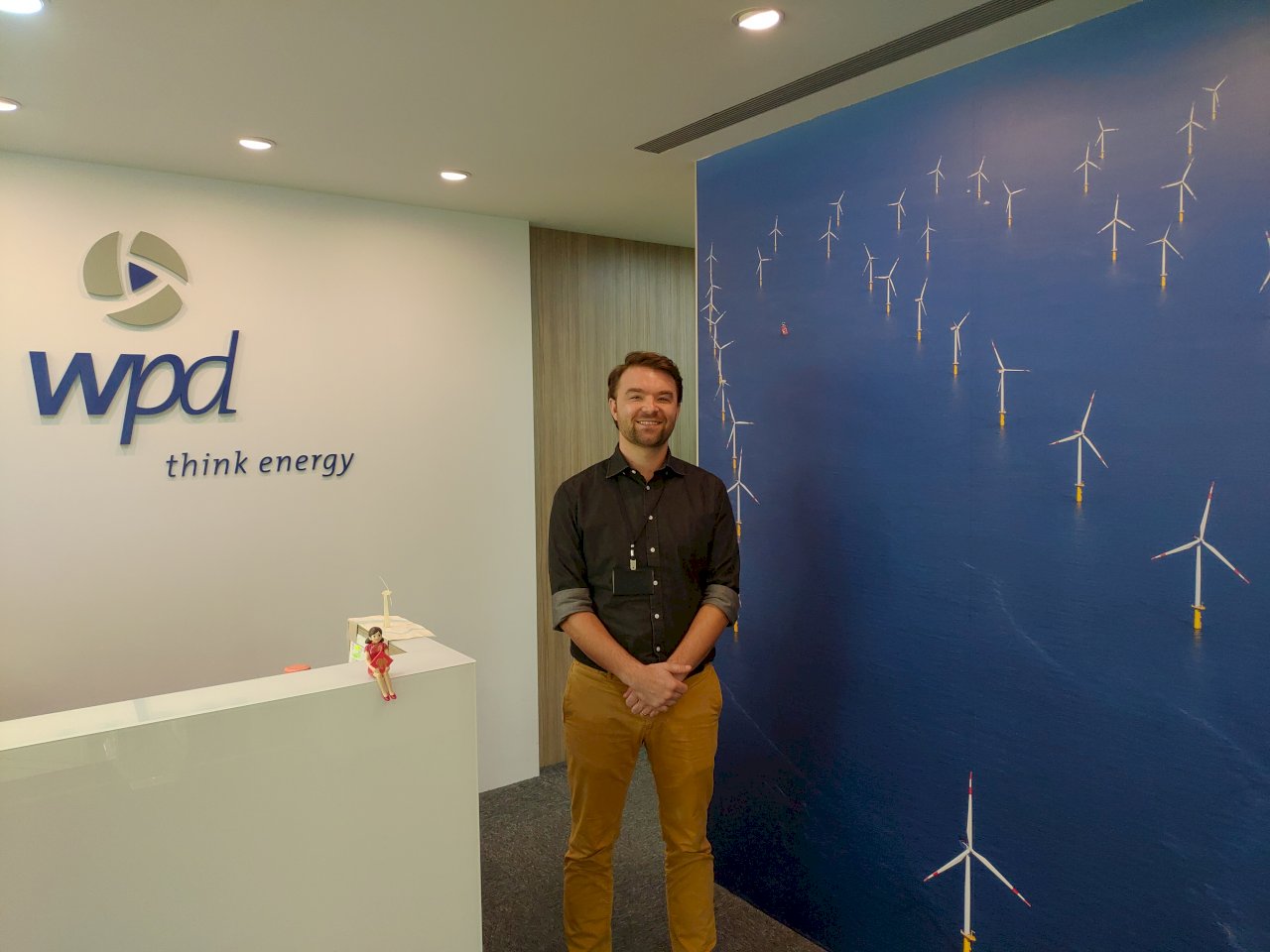 Die wpd AG aus Bremen baut Windparks in Taiwan