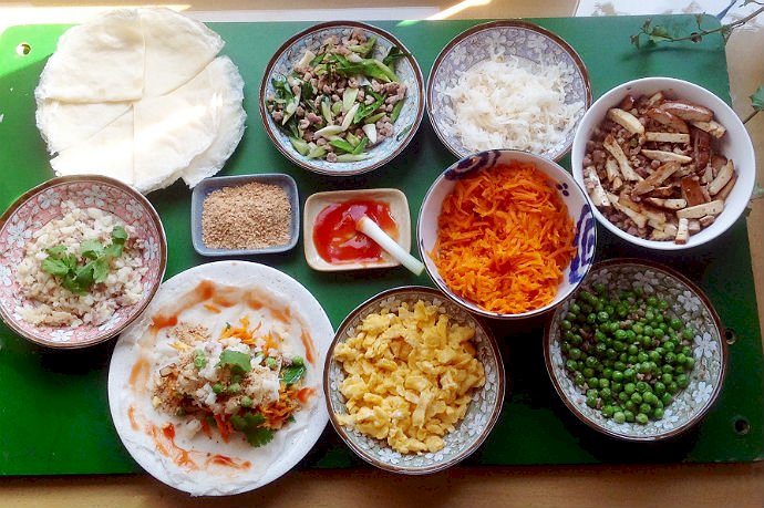 Speisen zum Qingming-Fest