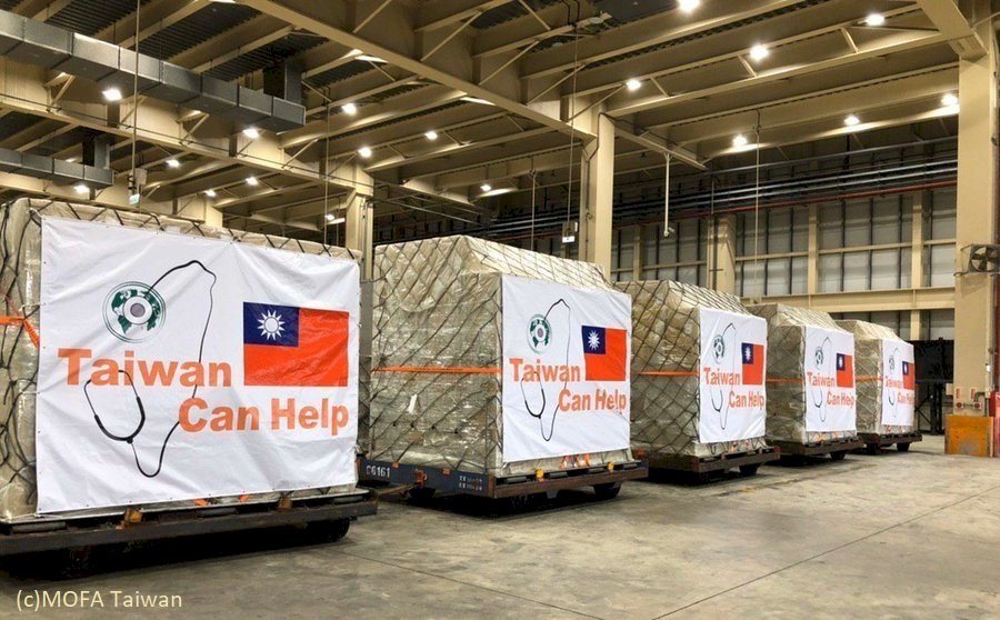 Taiwan spendet weitere 6 Mio Atemschutzmasken