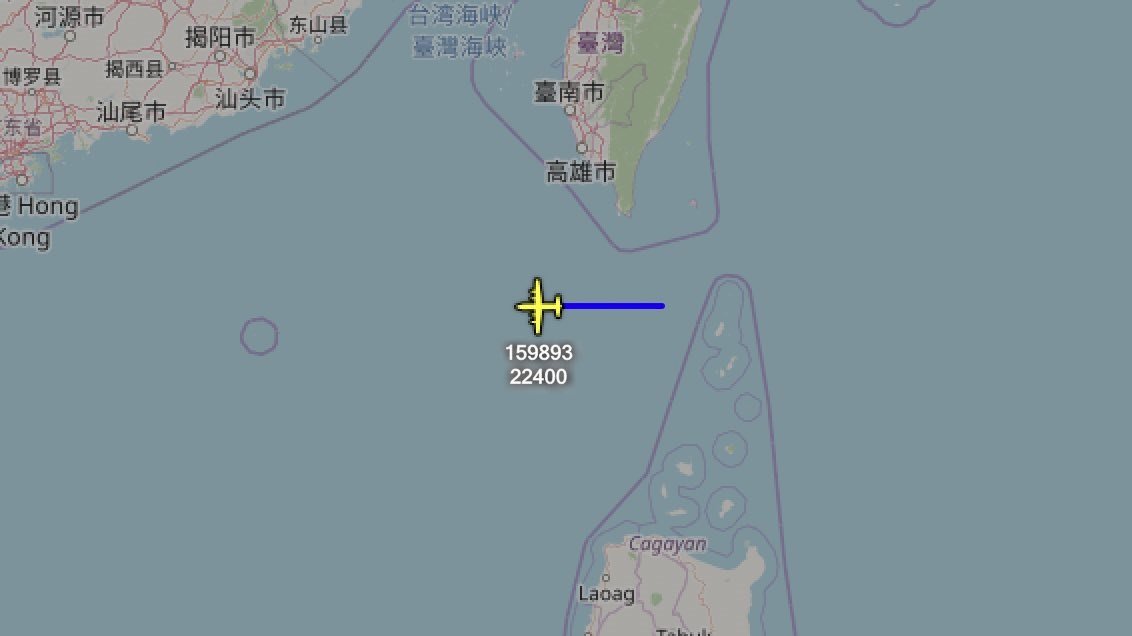 US-Militärflugzeuge durchfliegen Luftraum südlich von Taiwan