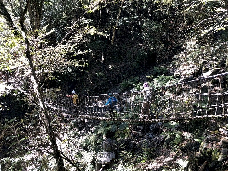 Der Syakaro Wanderweg: 22 km über Hängebrücken, durch Bambuswäld