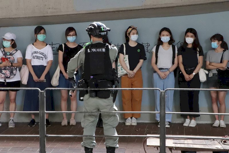 Sicherheitsgesetz für Hongkong in Kraft