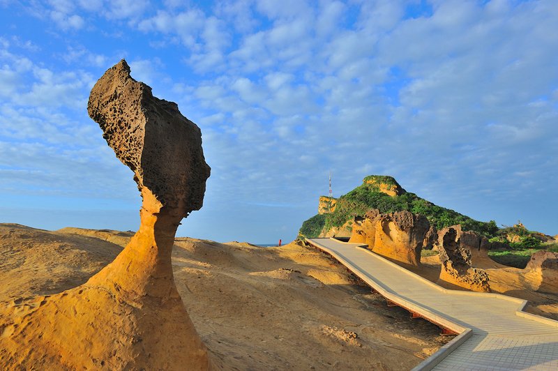 Familienausflug zum Yehliu Geopark
